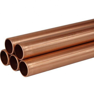 C10400 C10500 C10700 EN H62 H65 H68 Ống liền kim loại Ống thẳng/Ống đồng OD 1/2" 3/4" Ống tròn bằng đồng