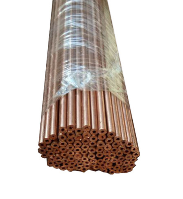 C10400 C10500 C10700 EN H62 H65 H68 Ống liền kim loại Ống thẳng/Ống đồng OD 1/2" 3/4" Ống tròn bằng đồng