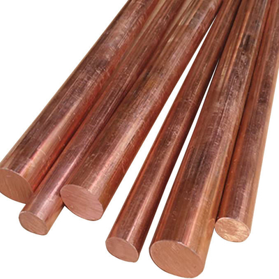 ASTM B187 C12200 Phosphor-Deoxidized Copper Round Bar Khả năng chống ăn mòn tuyệt vời cho bộ trao đổi nhiệt