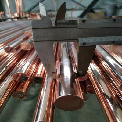 ASTM B187 C12200 Phosphor-Deoxidized Copper Round Bar Khả năng chống ăn mòn tuyệt vời cho bộ trao đổi nhiệt