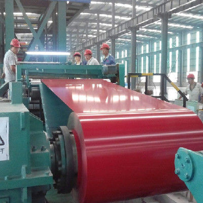 DC51 SGCC PPGI Thép cuộn mạ kẽm DX51D được sơn sẵn cho tấm mặt bích