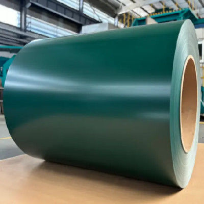 Thép cuộn mạ kẽm nhúng nóng 0.7mm Q235, Thép cuộn mạ sẵn 1500mm Ppgi