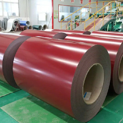 Thép cuộn mạ kẽm nhúng nóng 0.7mm Q235, Thép cuộn mạ sẵn 1500mm Ppgi